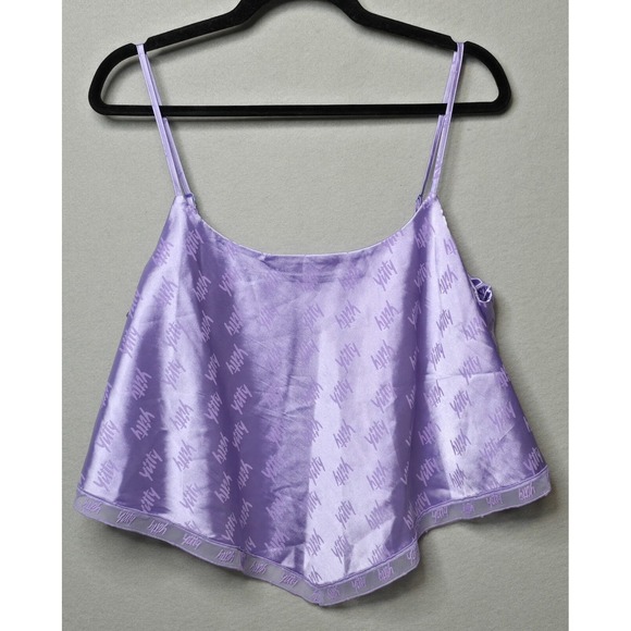 Yitty Satin Crop‎ Top Womens - Picture 1 of 9